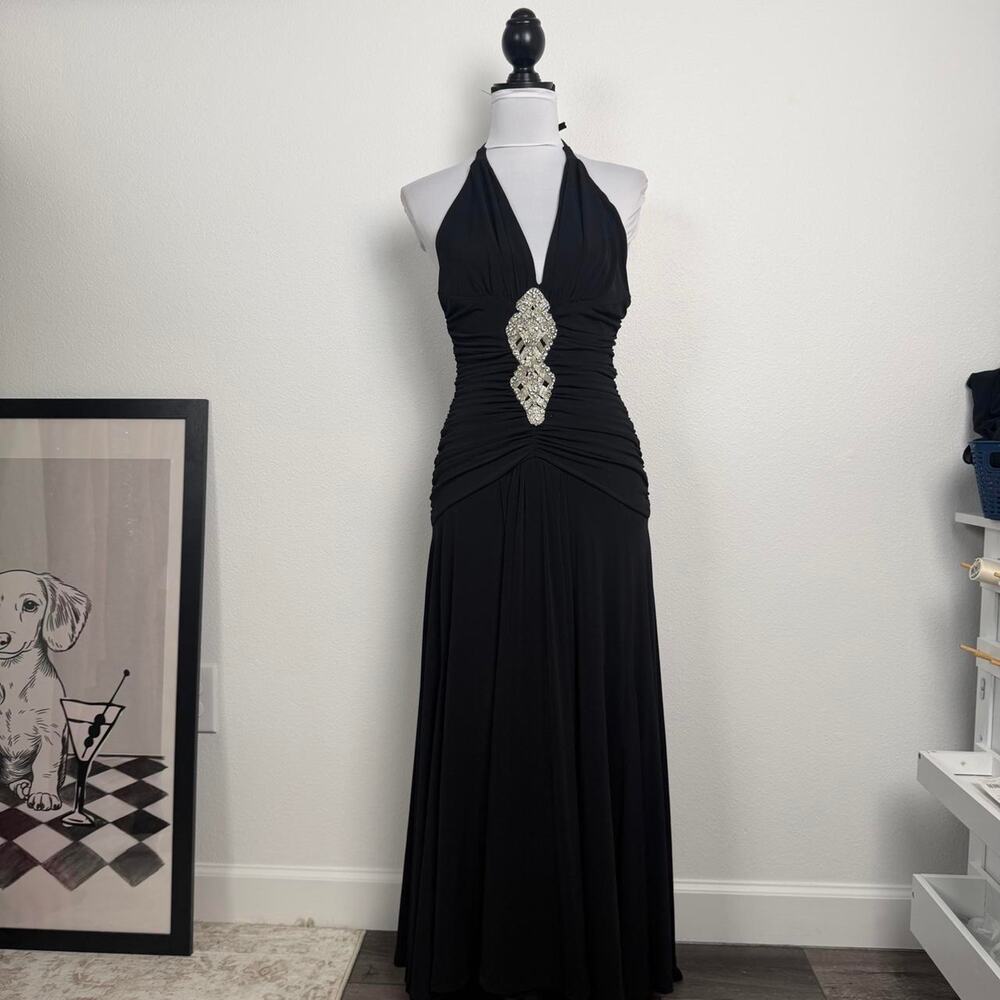 Vintage y2k cache black halter